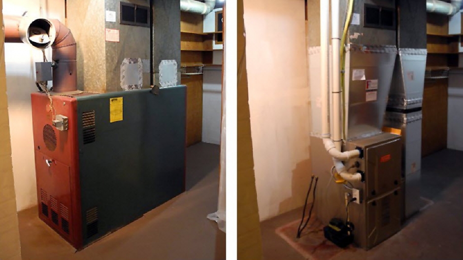 Oil and gas furnaces